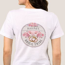 Camiseta Noiva Tribo floral personalizado