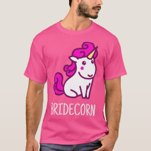 Camiseta Noiva unicórnio casamento casamento