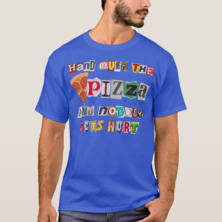 Camiseta Noivado da Festa de Pizza Engraçada para Jovens Jo
