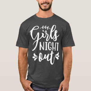 Camiseta Noivado De Noite De Raparigas Correspondendo À Bac