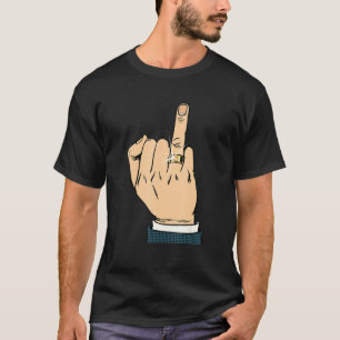 Camiseta Noivado Ring Finger para o noivo