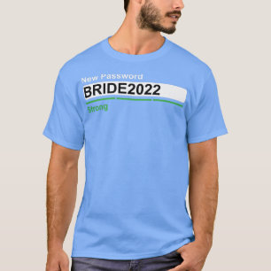 Camiseta Noivado Wedding Bride 2022