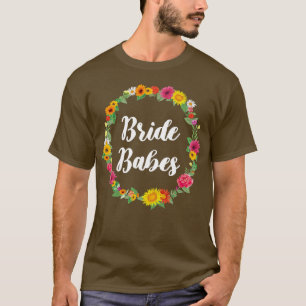 Camiseta Noivas Bebês de Mulheres Festa de Despedida de Sol