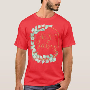 Camiseta Noivas da Noiva Bebês Festa de Despedida de Soltei