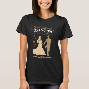 Camiseta Noivas de Casamento Engraçado e Festa de Despedida
