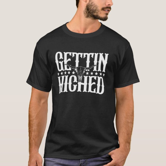 Camiseta Noivas de Caubói Country Casamento (Frente)