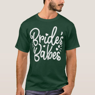 Camiseta Noivas Fofas da Noiva. Presentes de Noivado e desp