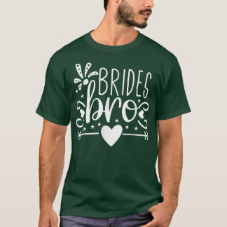 Camiseta Noivas Irmão Seta Coração Festa de Casamento E Bac