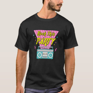 Camiseta Noivas Rock This Party Tema Anos 90 Despedida de S
