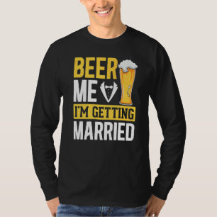 Camiseta Noivo Bebendo Cerveja Casamento Masculino Despedi