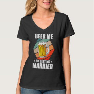 Camiseta Noivo Cerveja Me Casando Noivado Parte
