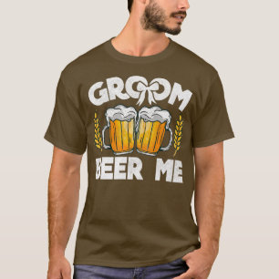 Camiseta Noivo Cerveja Me Festa de Despedida de Solteiro Es