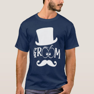 Camiseta Noivo Chapéu Fofo Engajamento Casamento Despedida 
