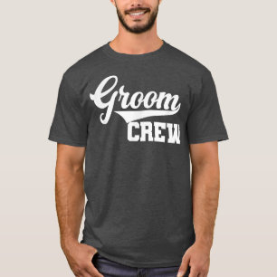 Camiseta Noivo da tripulação, despedida de solteiro, casame