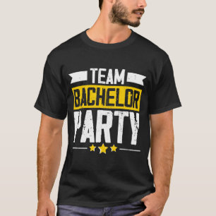 Camiseta Noivo engraçado festa de despedida de solteiro man