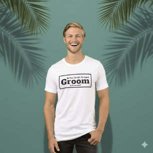 Camiseta Noivo Engraçado O Homem O Mito A Lenda Casamento