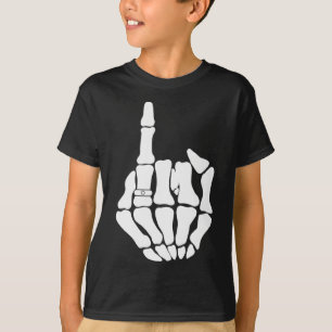 Camiseta Noivo Esqueleto Casamento Recém-Casados Sombrio Gó
