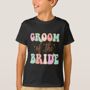 Camiseta Noivo Groovy Da Noiva Chuveiro De Casamento Mãe De