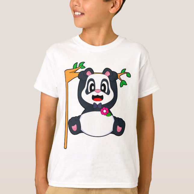 Camiseta Noivo Laço De Gravata Casamento Panda (Frente)