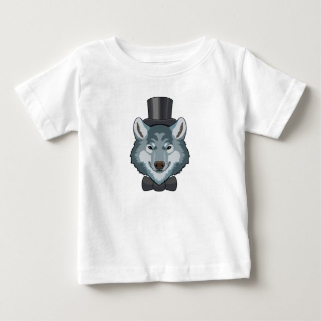 Camiseta Noivo Lobo com Gravata Borboleta (Frente)