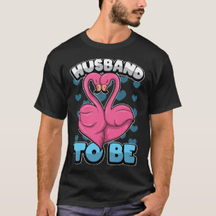 Camiseta Noivo marido Para Ser' Noivo Festa de Despedida Fl