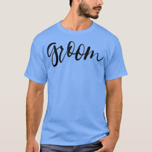 Camiseta Noivo MasculinoDiversão engraçada do Noivo na desp