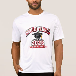 Camiseta Noivo Orgulhoso de uma Graduada Varsity 2026