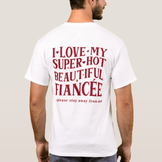 Camiseta Noivo Orgulhoso Presente Engraçado de Noivado para