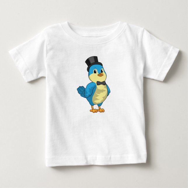 Camiseta Noivo Pássaro com Fita (Frente)
