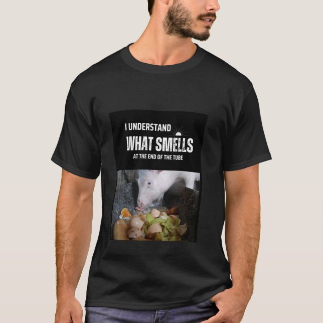 Camiseta nojento e baboso (Frente)