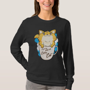 Camiseta Nojento, Laranja Engraçado Café, Mug Cat Ideia