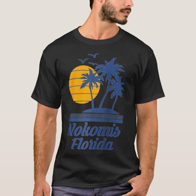 Camiseta Nokomis Florida FL Beach State (Frente)
