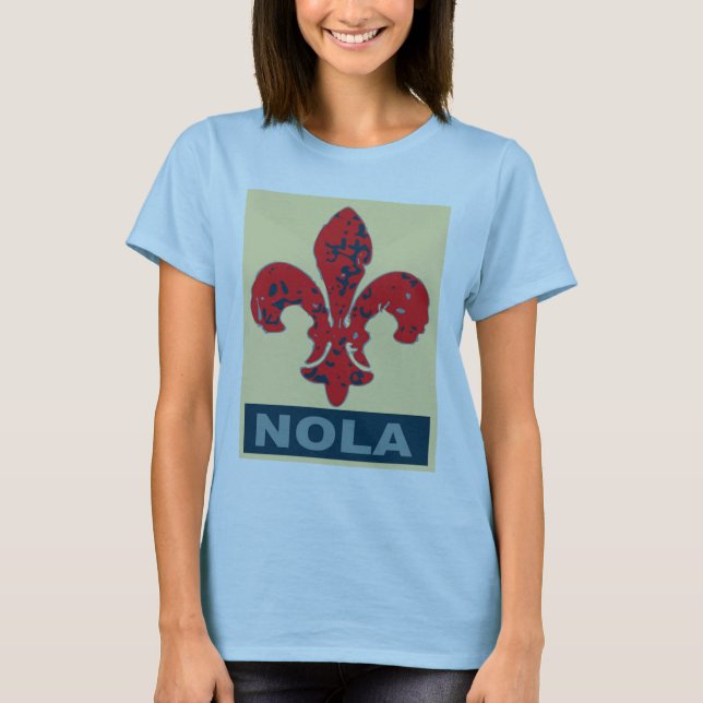 Camiseta Nola Fleur De Lis (Frente)