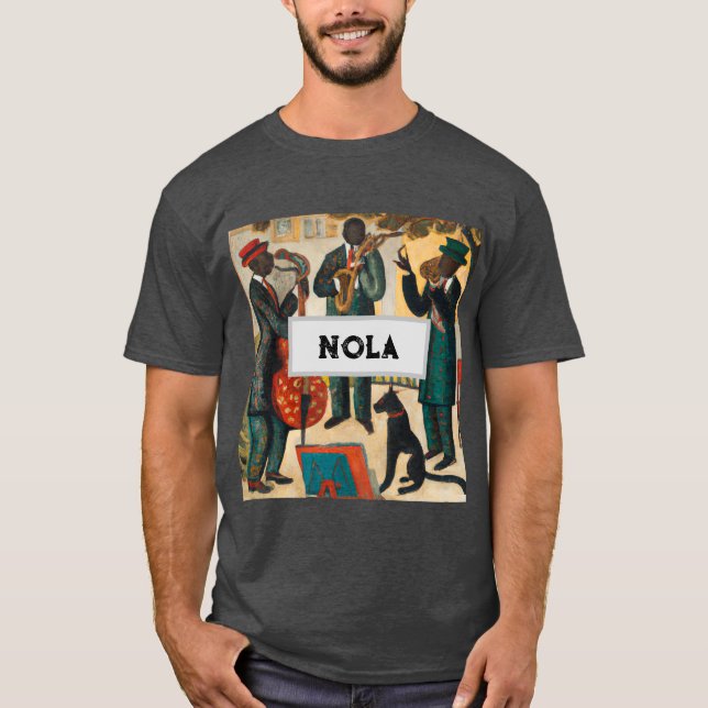 Camiseta Nola Jazz Trio 2 (Frente)