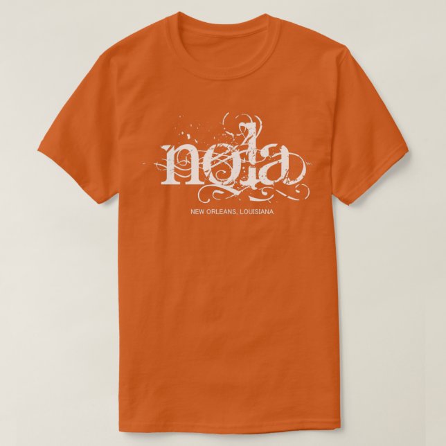 Camiseta NOLA New Orleans  (Frente do Design)