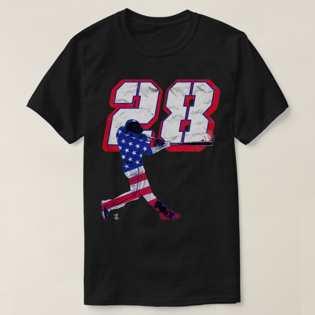 Camiseta Nolan Arenado Flag Silhouette Gameday (Frente do Design)