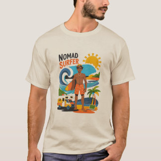 Camiseta Nomad Surfer Beach Cara