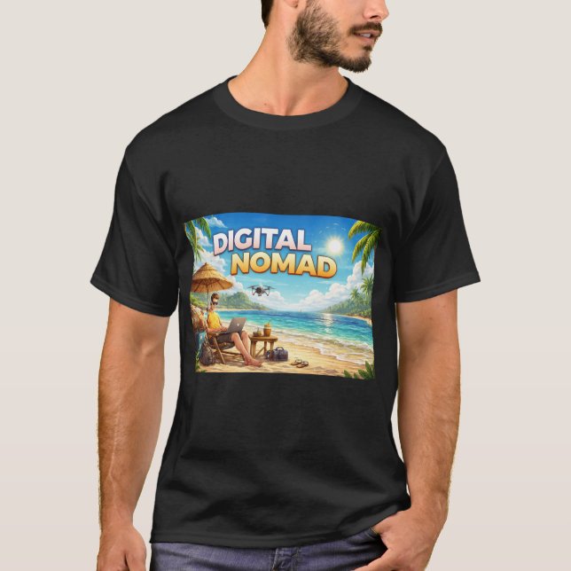 Camiseta Nômada Digital (Frente)
