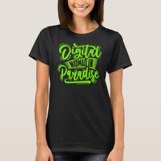 Camiseta Nômada Digital Na Freelance Empregada Independente