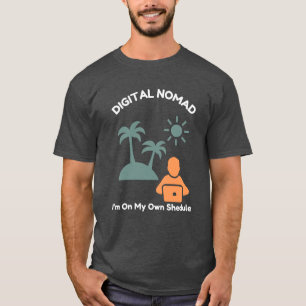 Camiseta NÔMADE DIGITAL – Estou No Meu Próprio Horário