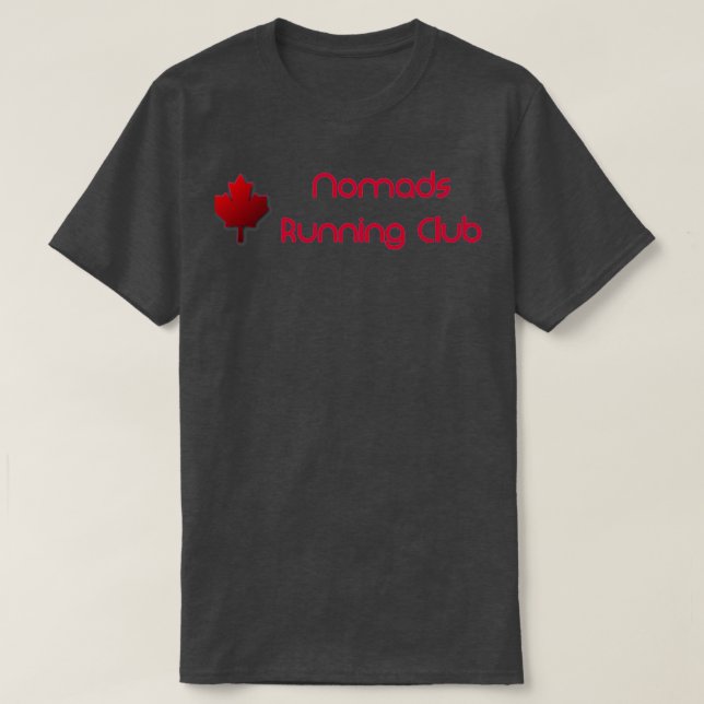 Camiseta Nomads Running Club (Frente do Design)