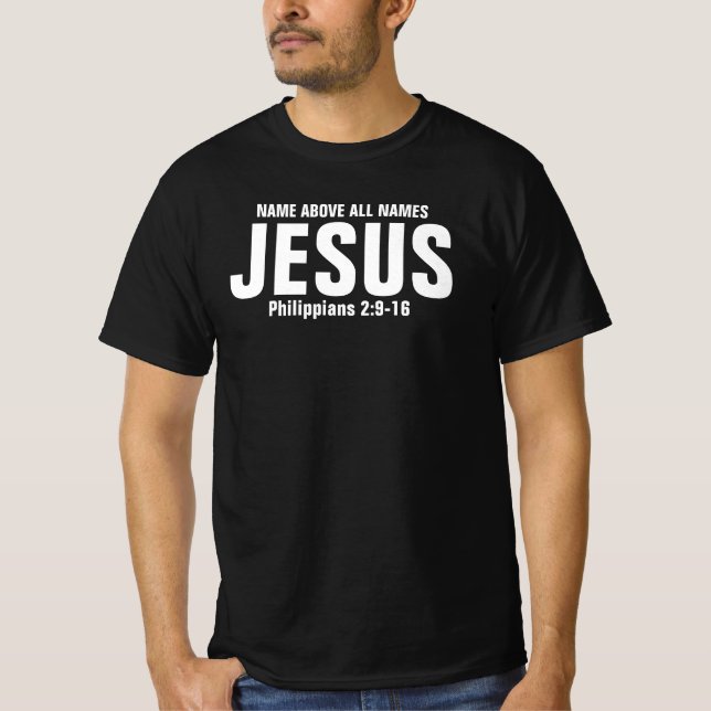 Camiseta Nome acima de TODOS os Nomes - Tee (Frente)