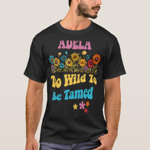 Camiseta Nome ADELA Cóte Retro Girls Wildflower ADELA Nome