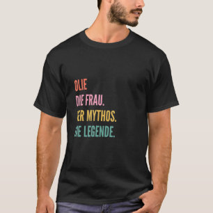 Camiseta Nome alemão Olie