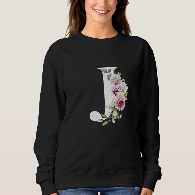 Camiseta Nome alfabeto - Letra "J" (Frente)