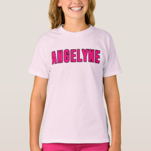 Camiseta nome Angelyne