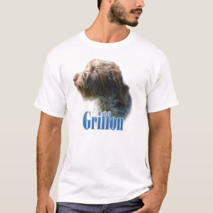 Camiseta Nome apontar Griffon Wirehaired