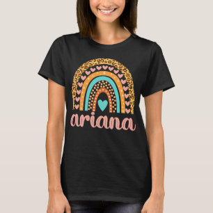 Camiseta Nome Ariana Aniversário Ariana