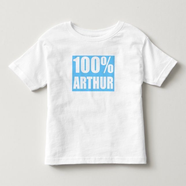 Camiseta Nome Arthur 100% (Frente)