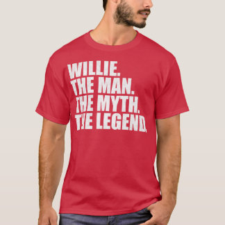 Camiseta Nome atribuído de WillieName